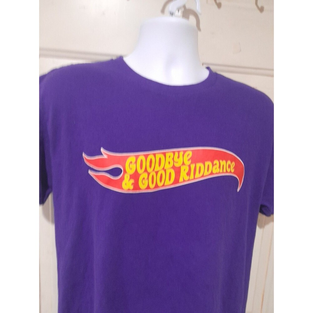 Goodbye & Good Riddance Tshirt Purple Med The Weekend Juice World Graphic Sz L